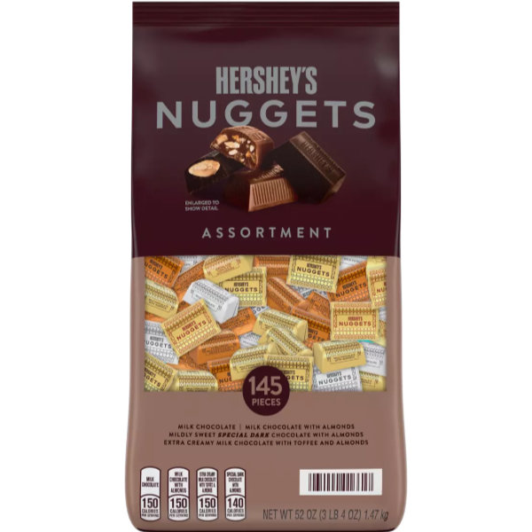 Hershey's Miniatures Nuggets Assorted 145ct thumbnail