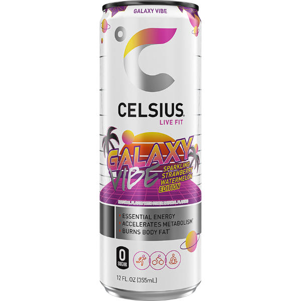 Celsius Galaxy Vibe 12oz thumbnail