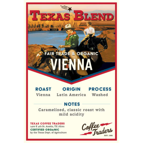 Texas Coffee Traders Fresh Blend/Vienna WB 5Lb Bag thumbnail