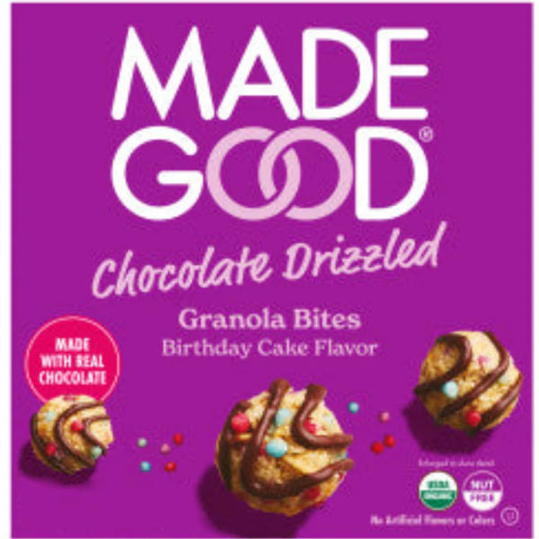 XVL MadeGood Granola Birthday Cake Mini Bites thumbnail