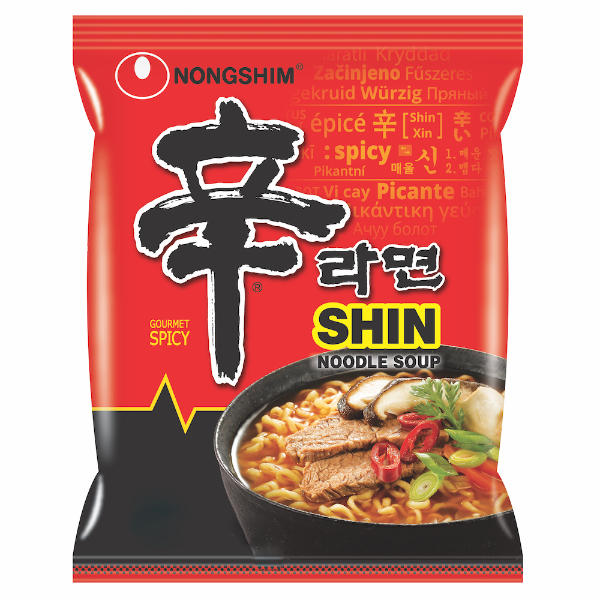 Nongshim Shin Ramyun Spicy Stir Fry Noodle Brick thumbnail