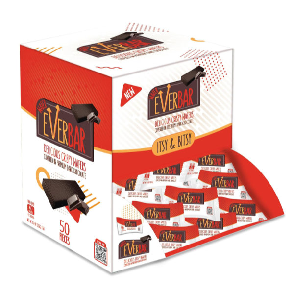 Everbar Mini Dark Chocolate Wafer (50ct/.04oz) thumbnail