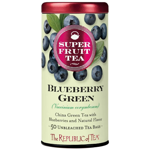 Republic of Tea Blueberry Green Tea Bags 50ct thumbnail
