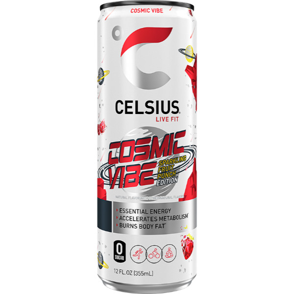 Celsius Sparkling Cosmic Vibe 12oz thumbnail