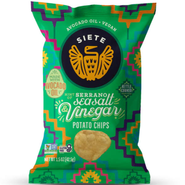 Siete SerranoSea Salt & Vinegar 1.5oz Bag thumbnail