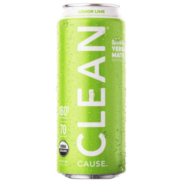 Clean Yerba Mate Tea Lemon Lime 16oz thumbnail