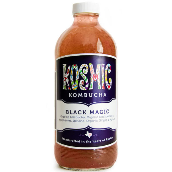 Kosmic Kombucha Black Magic 18oz Bottle thumbnail