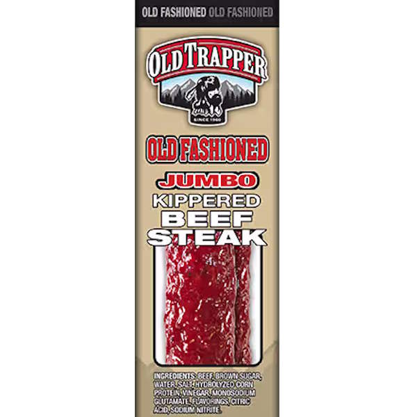 Old Trapper Jumbo Kippered Beef Steak 2oz thumbnail