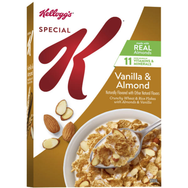 Cereal Special K Vanilla & Almond 18.8oz Box thumbnail