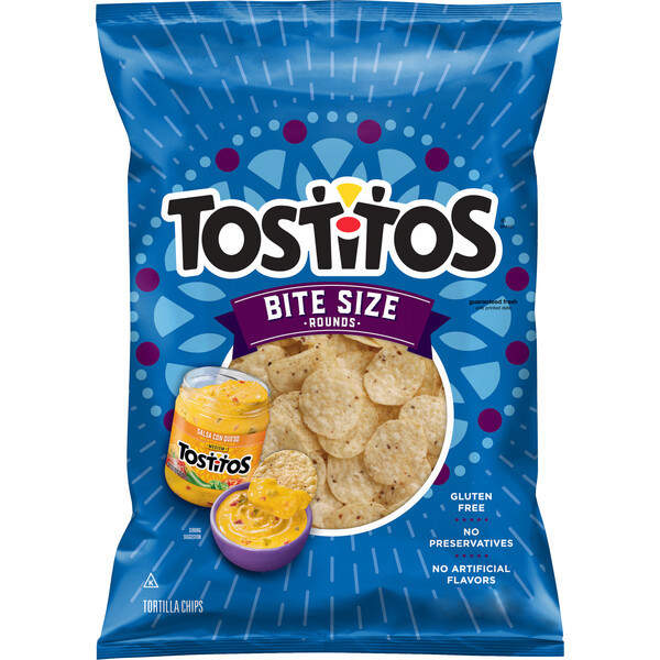 Tostitos Tortilla Bite Size LSS 64ct 2oz thumbnail