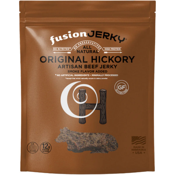 Fusion Jerky Beef Jerky Original Hickory 2.5oz thumbnail