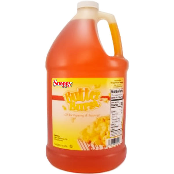 Snappy Butter Burst Popcorn Oil 1gal Bottle thumbnail