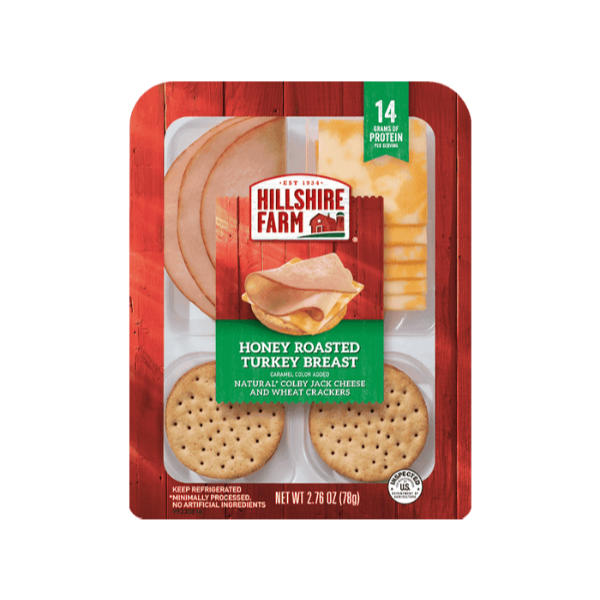 Honey Roasted Turkey Breast, Colby Jack Cheese and Wheat Crackers Snack Kit thumbnail