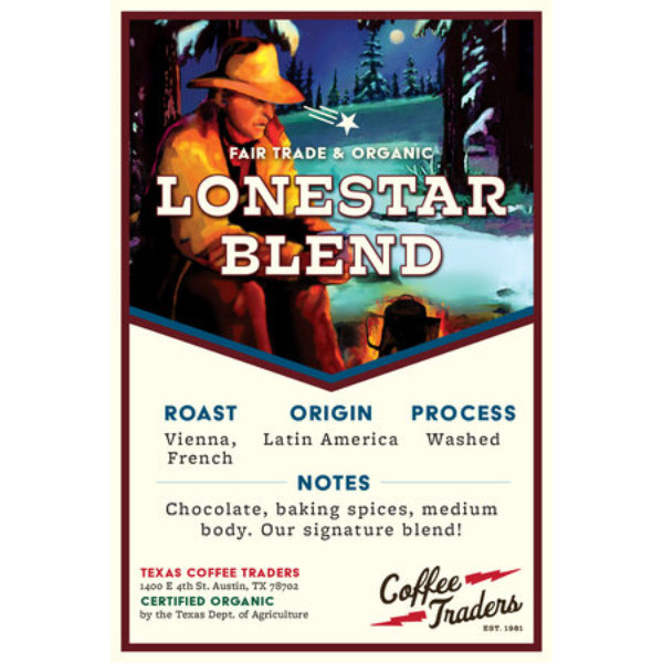 Texas Coffee Traders Lonestar 2.5oz 24Ct Case thumbnail