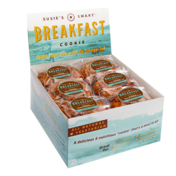 Susie’s Smart Breakfast Cookies 3.5oz Mixed Case thumbnail