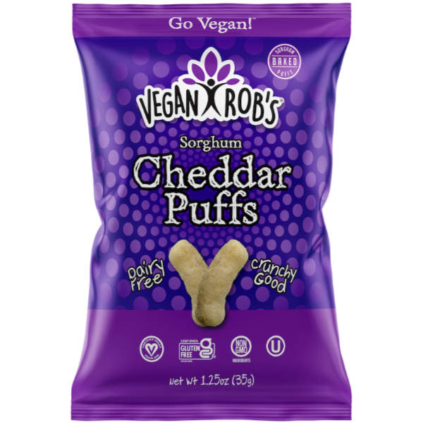 Vegan Robs Cheddar Puffs 1.25oz thumbnail