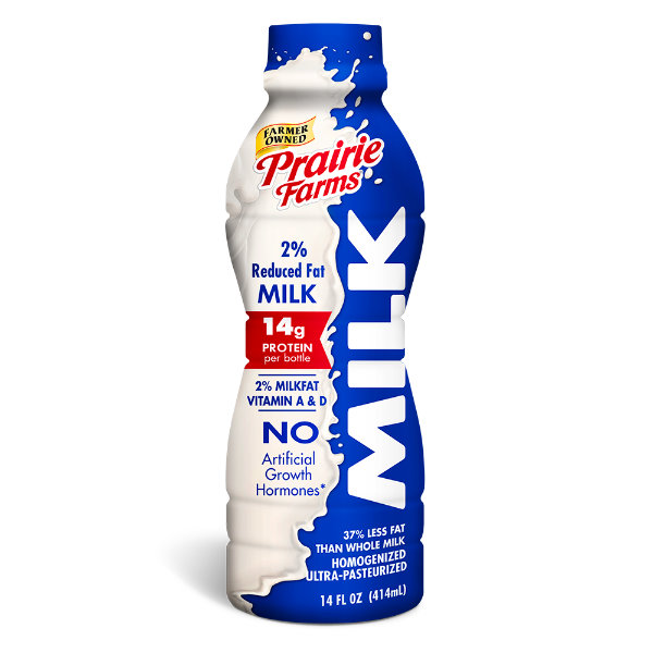 PRAIRIE FARMS 2% MILK 14OZ thumbnail