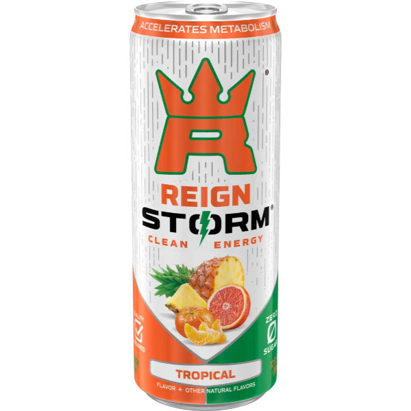 Monster Reign Storm Clean Energy Tropical 12oz Can thumbnail