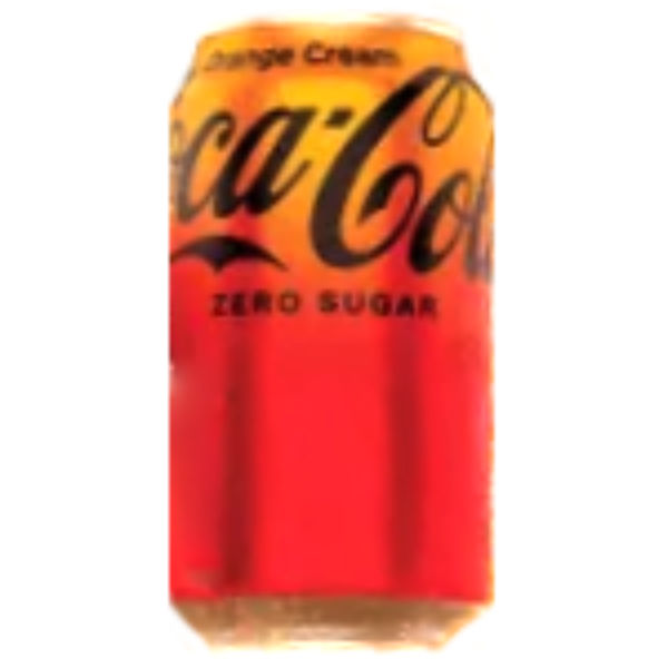 Coke Zero Orange Cream 12oz Can thumbnail