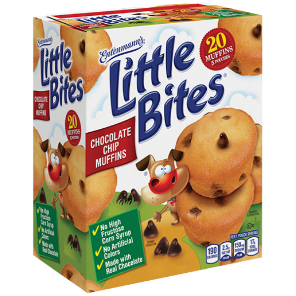 Little Bites Chocolate Chip Muffin 20ct Box thumbnail