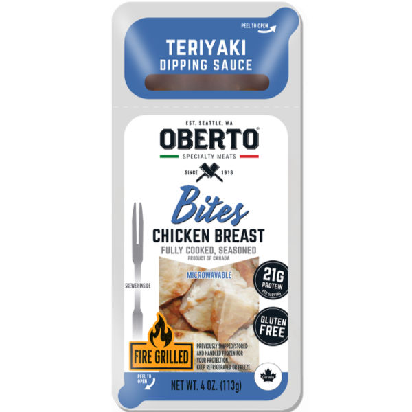 Oberto Chicken Bites Teriyaki thumbnail