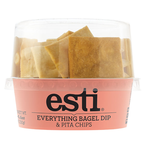 Esti Everything Bagel Dip & Pita Chips thumbnail