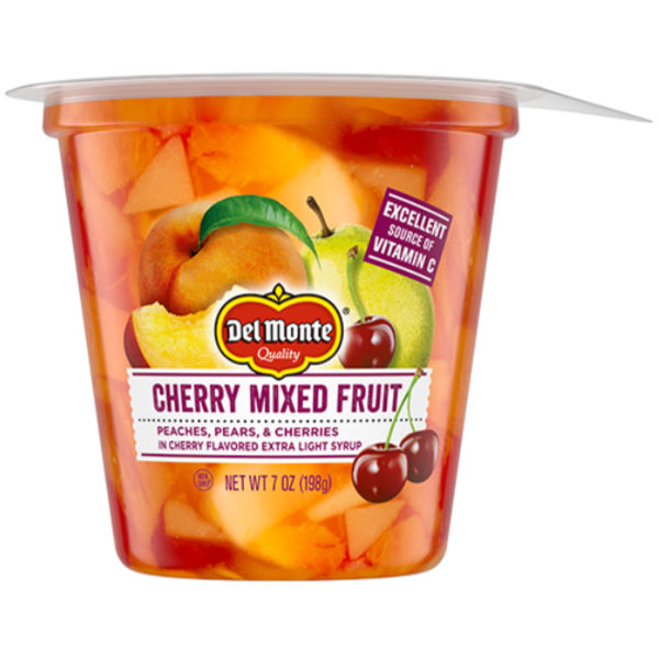 Del Monte Cherry Mixed Fruit 7oz Cup thumbnail