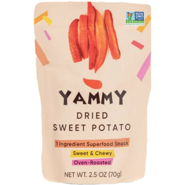 Yammy Dried Sweet Potato Sticks 2.5oz thumbnail
