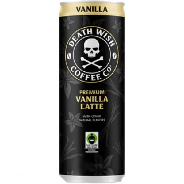 Death Wish Coffee Vanilla Latte 12oz thumbnail