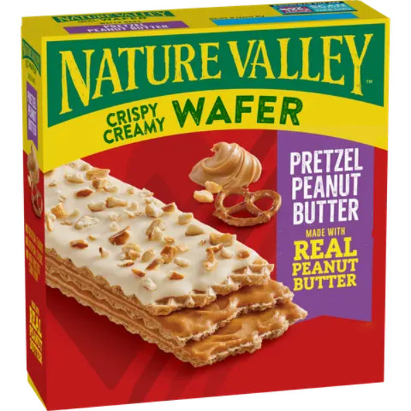 Nature Valley Crispy Wafers Peanut Butter Chocolate 1.3oz thumbnail