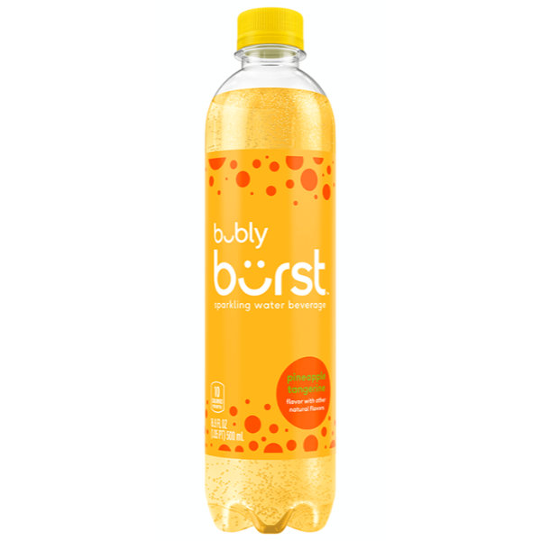 Bubly Burst Pineapple Tangerine 16.9oz thumbnail