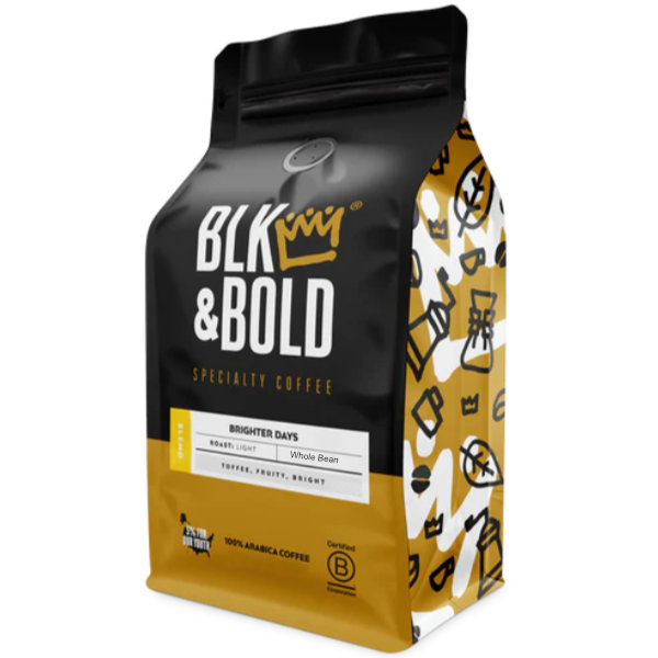 BLK AND BOLD BRIGHTER DAYS WHOLE BEAN 5LB thumbnail