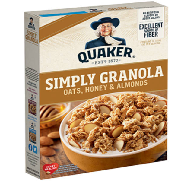 Quaker Bulk Simple Granola 4b 2pk thumbnail