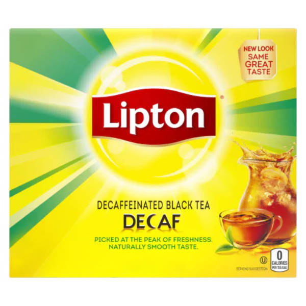 Lipton Decaf Black Tea Bags thumbnail