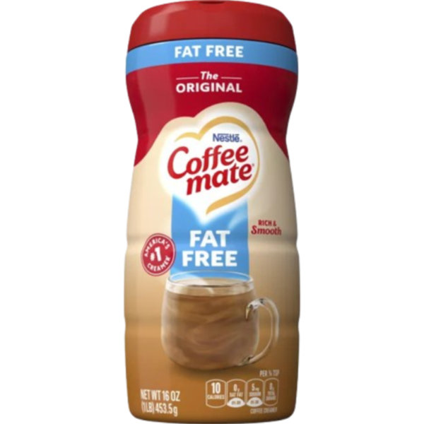 Coffeemate Original Fat Free Creamer Canister Powder thumbnail