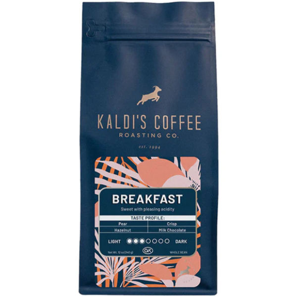 Kaldi's Breakfast Blend Whole Bean 5lb Bag thumbnail