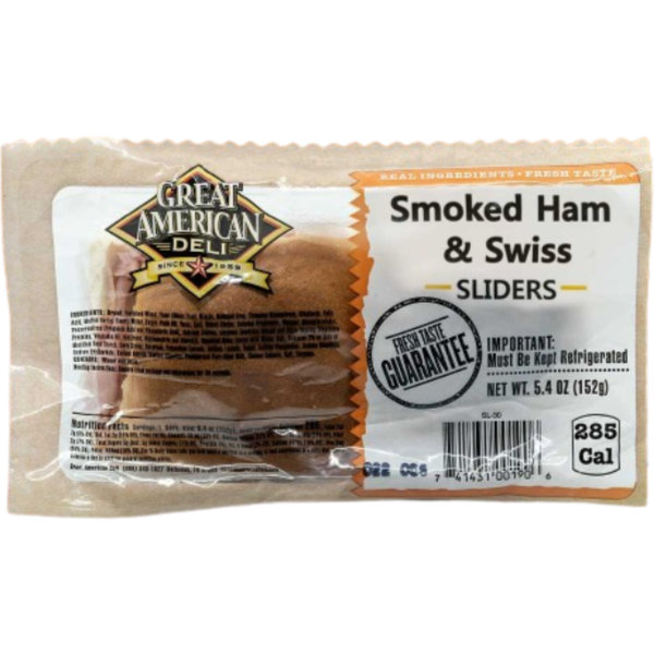 Great American Deli Ham & Swiss Slider thumbnail