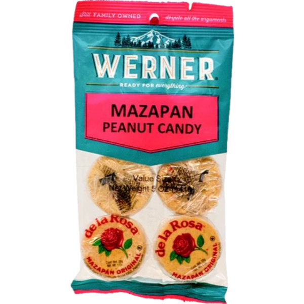 Werner Mazapan Peanut Candy 5oz Bag thumbnail