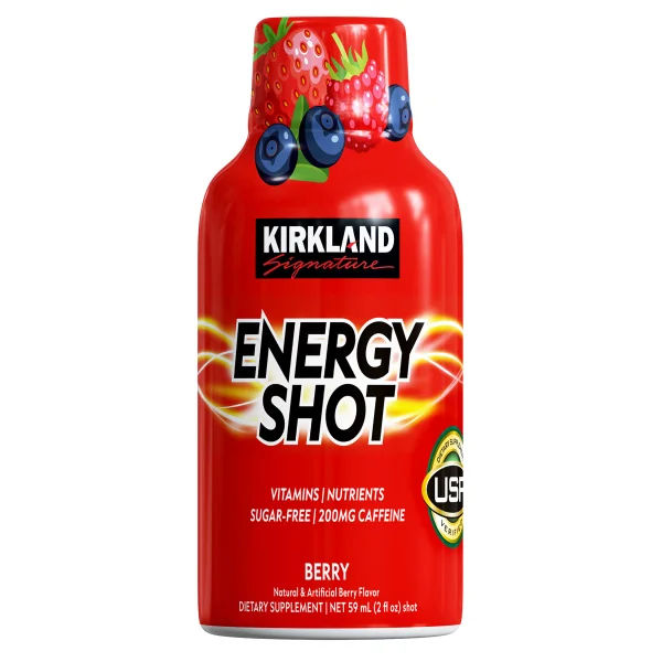 Kirkland Signature Energy Shots - Berry 2oz Bottle thumbnail
