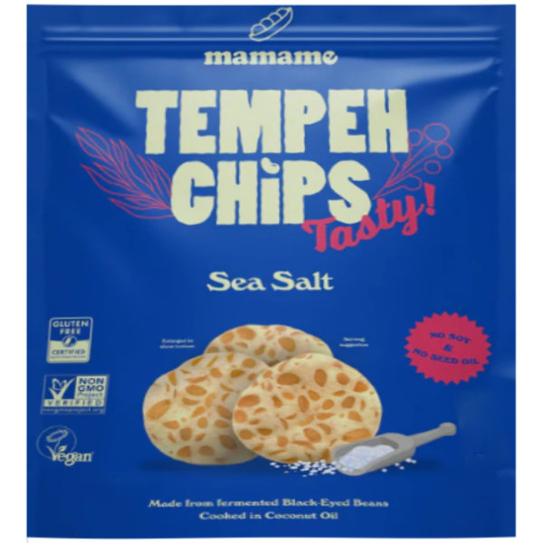 Mamame Tempeh Chips Sea Salt 1oz Bag thumbnail