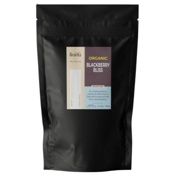 Bruetta Tea Organic Blackberry Bliss 1/2lb bag thumbnail