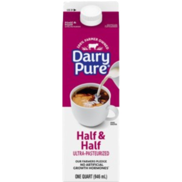 Dairy Pure Half & Half 1 Quart thumbnail