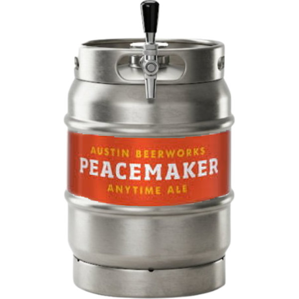 Austin Beerworks Peacemaker 5.2 Gallon Keg thumbnail