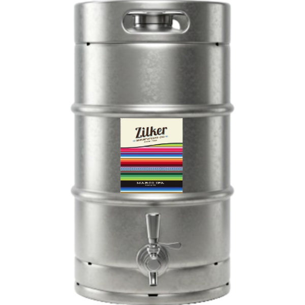 Zilker Brewing Marco IPA 5 Gallon Keg thumbnail