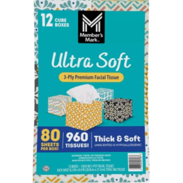 Member's Mark Kleenex Cube thumbnail