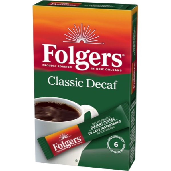 Folgers Classic Decaf 1.5oz 42ct Case thumbnail