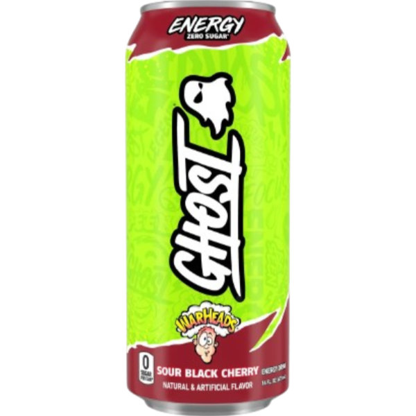 Ghost Energy Warheads Black Cherry thumbnail