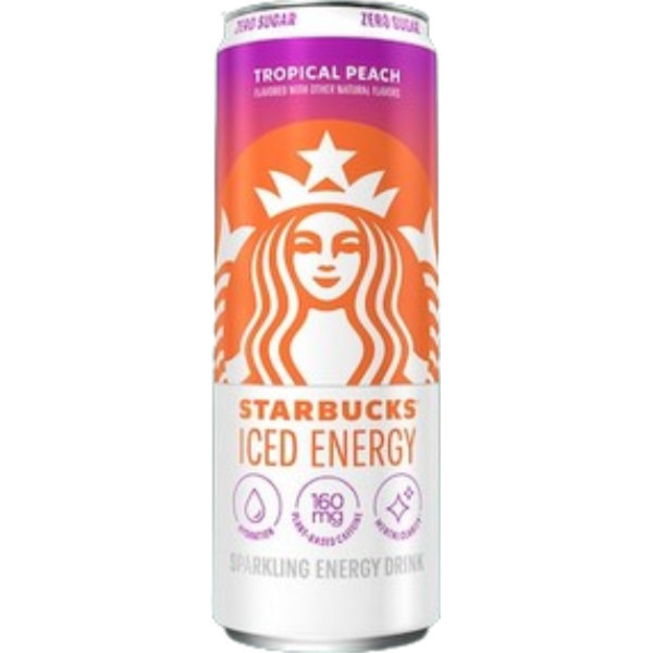 Starbucks Energy Tropical Peach thumbnail