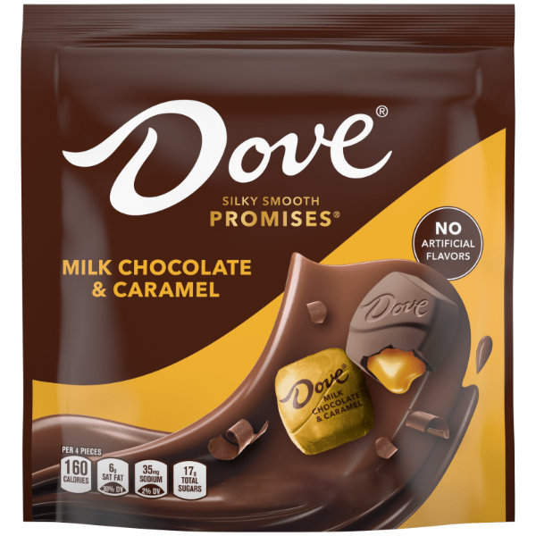 Dove Promises Milk Chocolate & Caramel Candy - 12.67 oz thumbnail