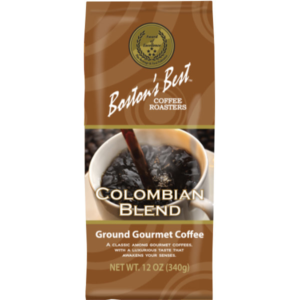 Bostons Best Columbian Roast Coffee Whole Bean thumbnail
